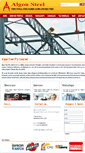 Mobile Screenshot of algonsteel.com.au